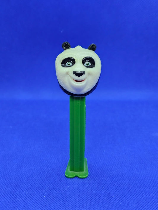 Distributeur PEZ Po Kung Fu Panda DreamWorks Stem Vert0