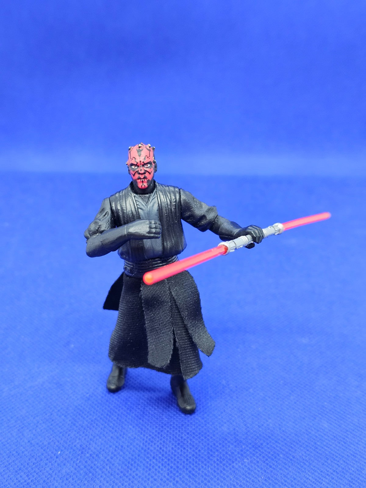 Figurine Darth Maul Star Wars The Phantom Menace Hasbro 1999 10 cm Bas Tissu2