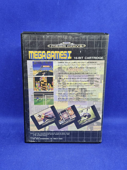 Mega Games I Sega Mega Drive Super Hang-On Columns World Cup Italia 90 PAL 19924