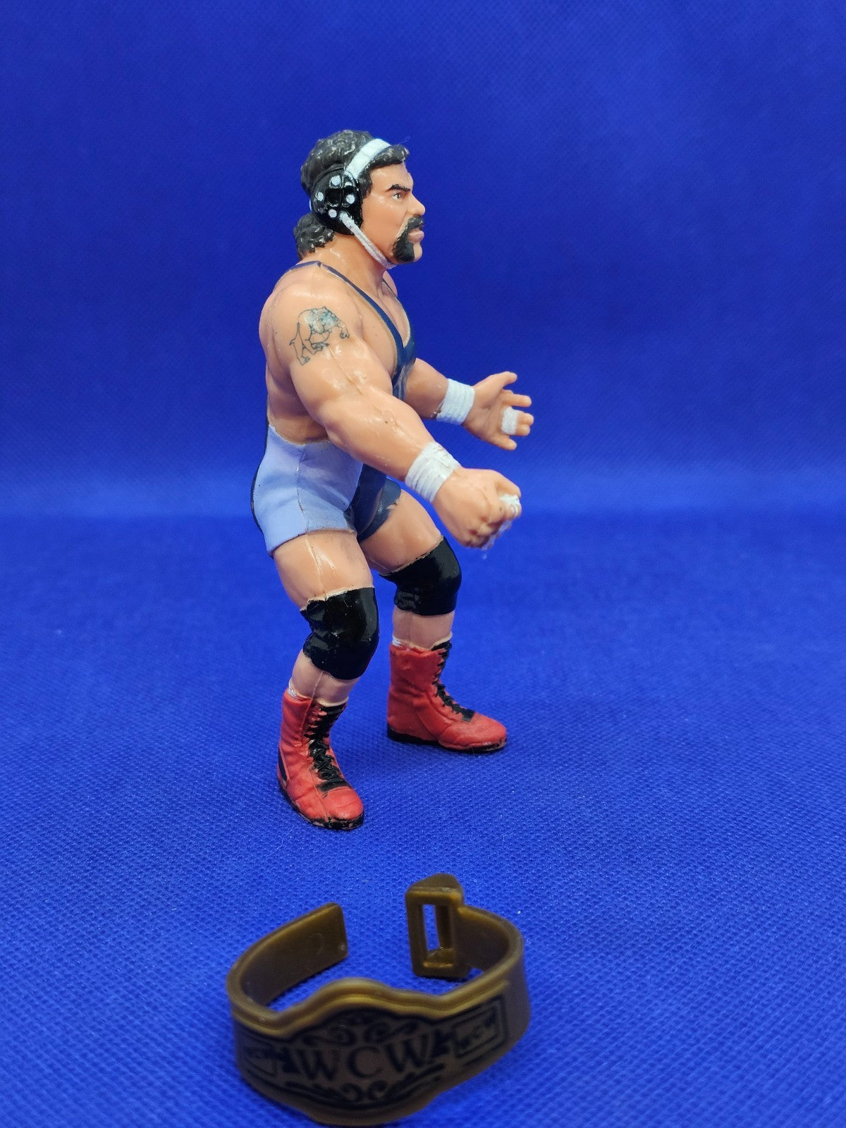 Rick Steiner WCW Galoob 1990 Figurine Catch 12 cm Avec Ceinture3