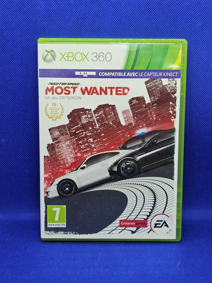 Need for Speed Most Wanted, Jeu Xbox 360 Course Arcade Kinect, Electronic Arts  0
