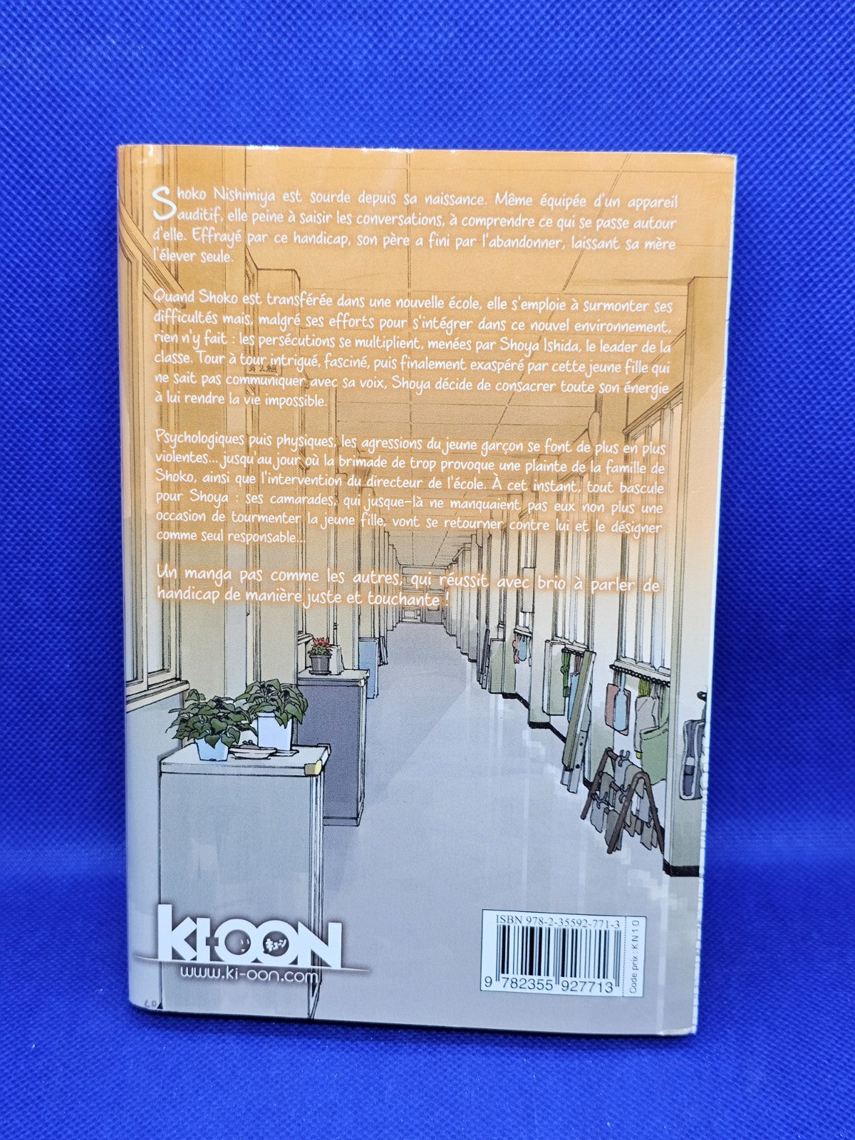 A Silent Voice Tome 1 Manga Shonen Ki-oon Yoshitoki Oima 20151