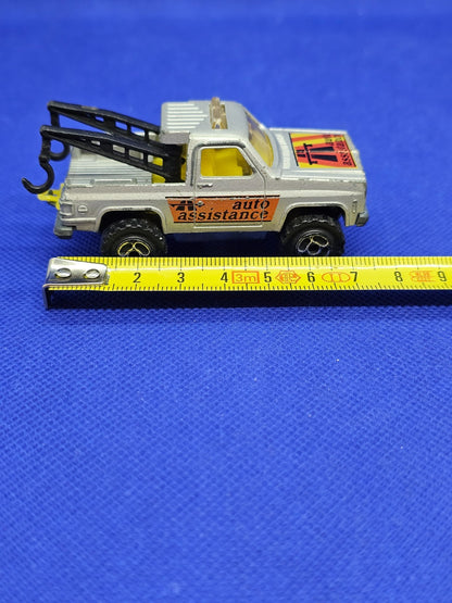 Chevrolet Dépanneuse Auto Assistance Majorette 228 Made in France 162 Gris4
