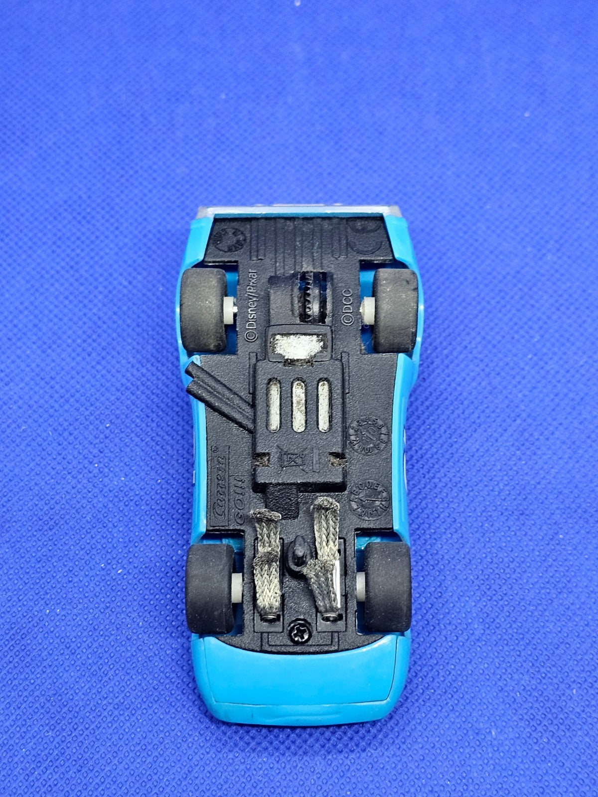 Strip Weathers The King Disney Cars Carrera GO 143 Dinoco 43 2018 Non testé2