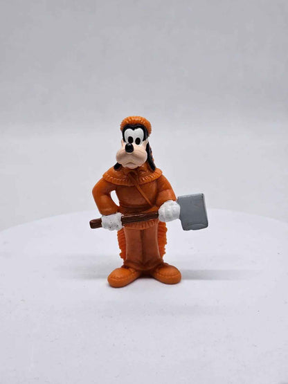 Goofy Pioneer Bûcheron, Disney, Figurine Dingo Cake Topper, 6 cm