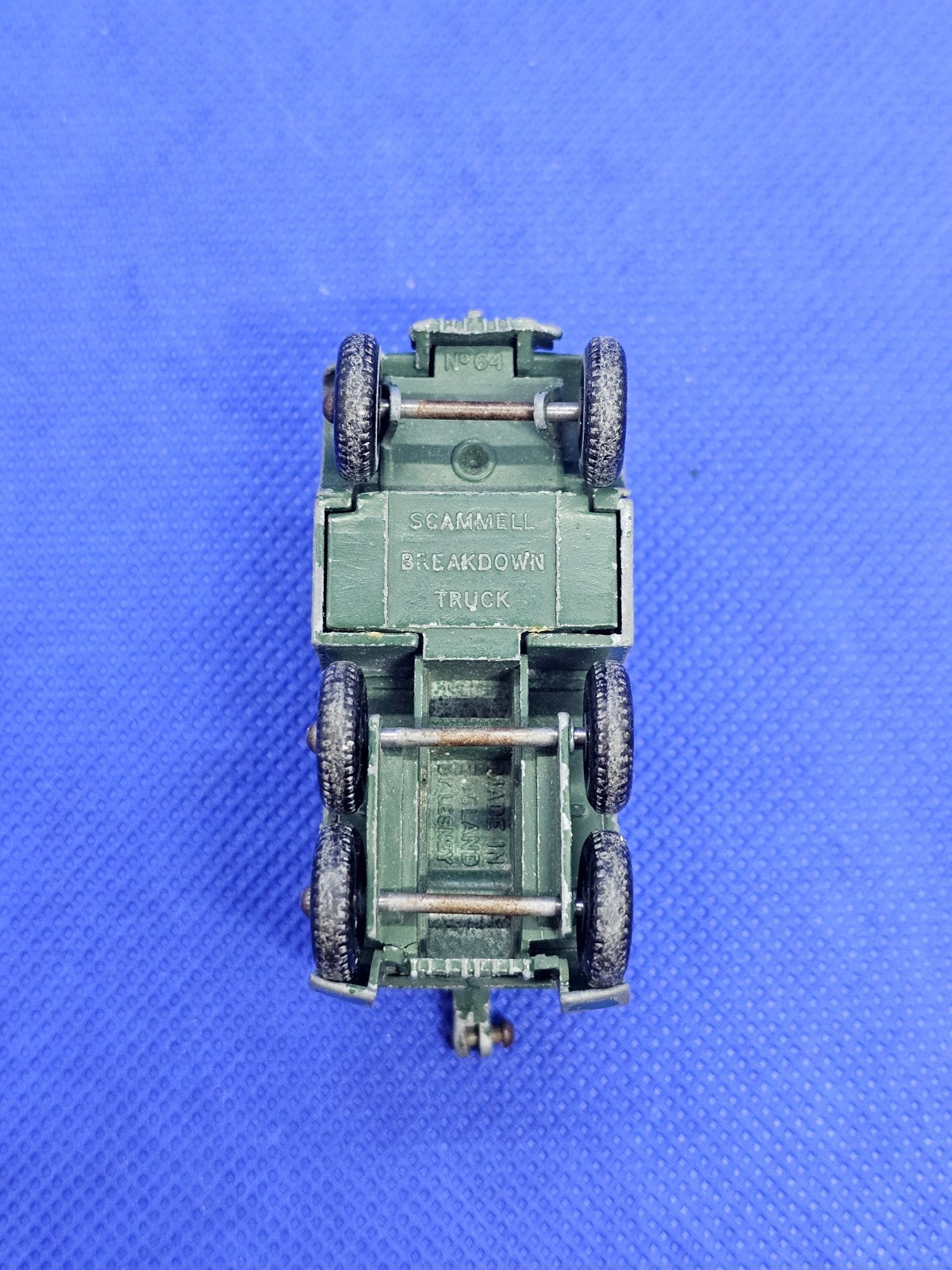 Scammell Breakdown Truck n° 64A Matchbox Lesney militaire 1959 6,5 cm2