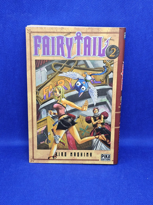 Fairy Tail Tome 2 Manga Hiro Mashima Pika Édition 2008 VF 18 cm0