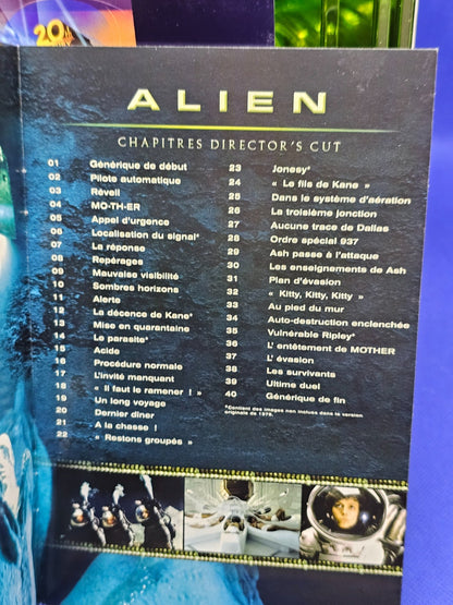 Alien Quadrilogy Coffret Collector 9 DVD Intégrale 4 Films VF Fox 20039