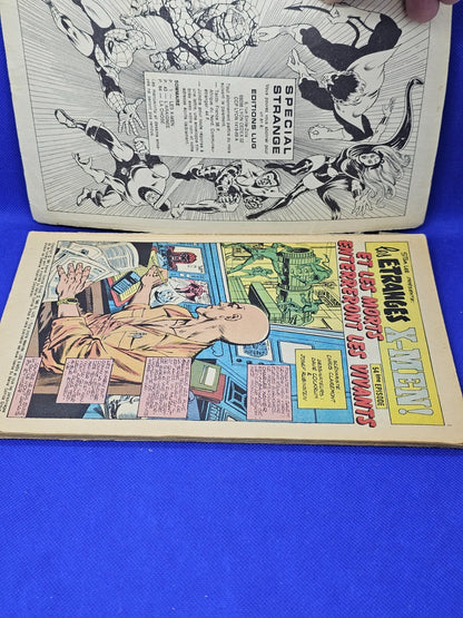 Special Strange 39 Marvel Lug Mars 1985 X Men Les Fantastiques BD Vintage3