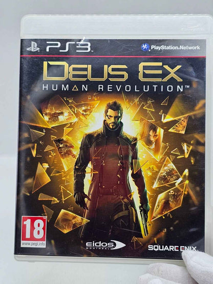 Deus Ex Human Revolution, RPG Action Futuriste, PS3, Square Enix, 2011