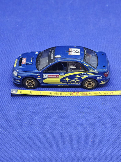 Subaru Impreza WRC 2003 Wales Rally GB 8 Mäkinen Lindström Vitesse 143 Incomplèt2