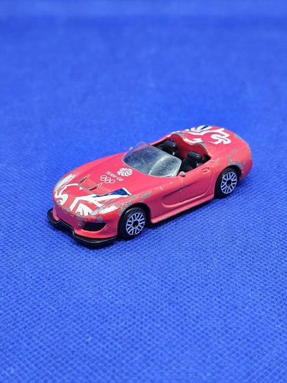 Dodge Viper Team GB Corgi Londres 2012 JO miniature 164 rouge 20090
