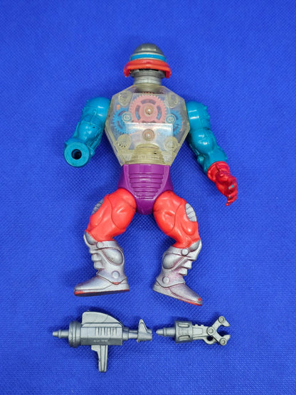 Roboto MOTU Les Maîtres de l'Univers Mattel 1985 Fonctionnel 2 Armes6