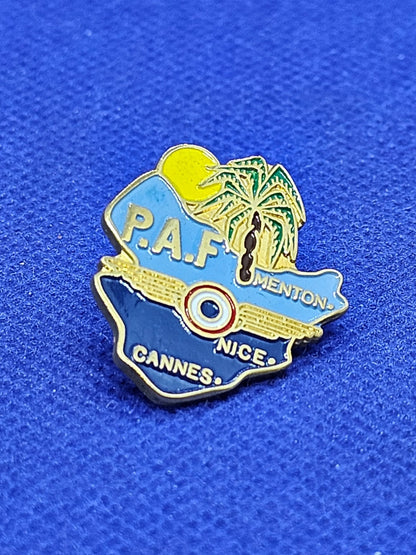 Pin's PAF Police Air Frontières Menton Nice Cannes Côte d'Azur Collection0