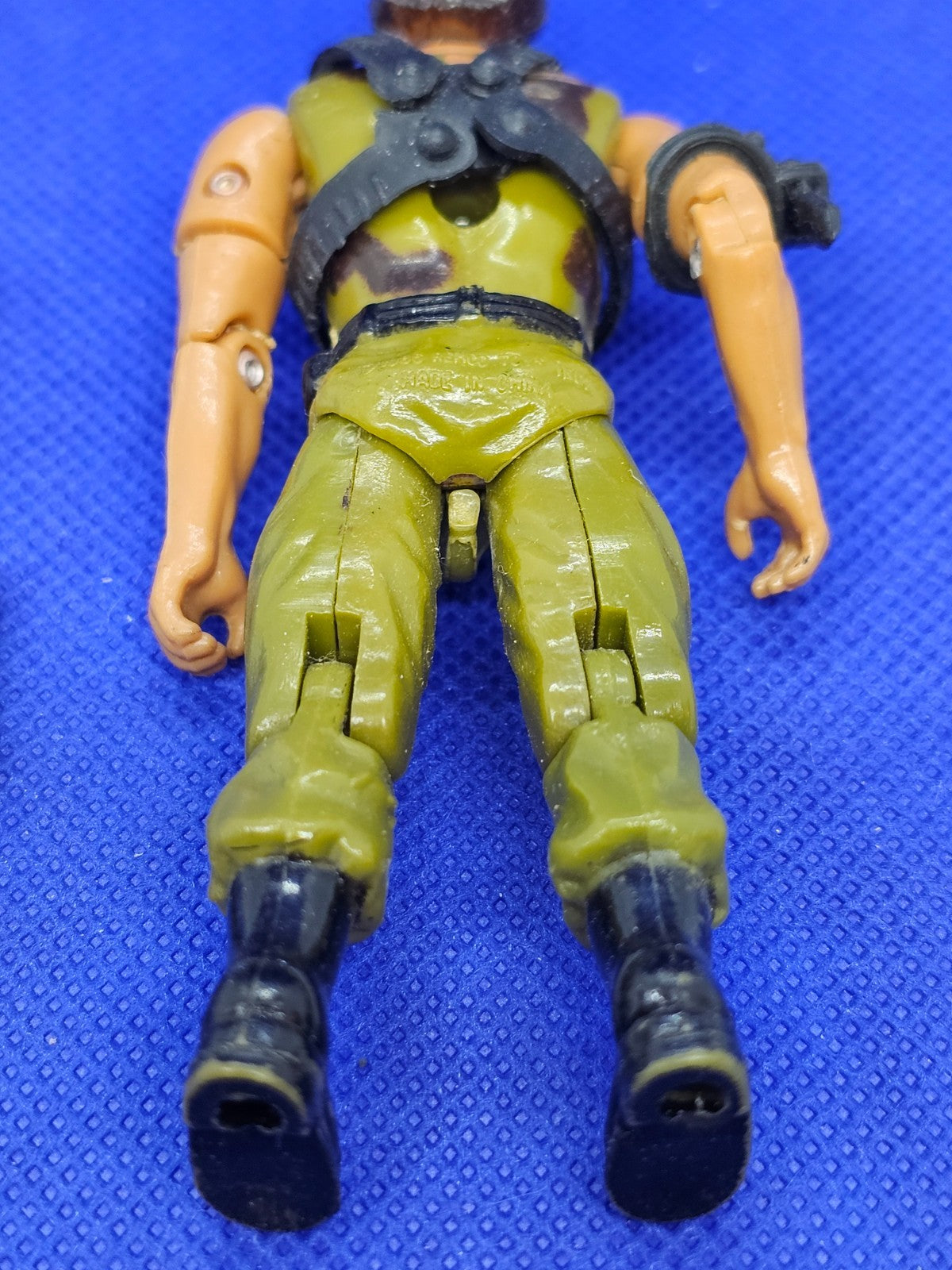 Figurine Brushfire Remco American Defense 1985 soldat vintage avec arme2