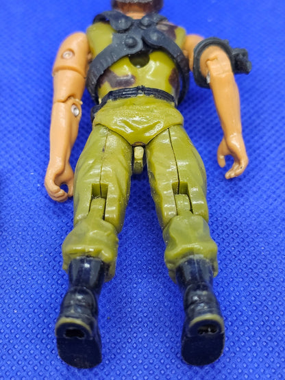 Figurine Brushfire Remco American Defense 1985 soldat vintage avec arme2
