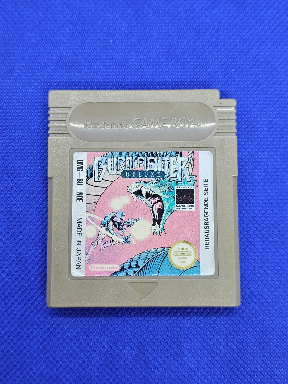 Burai Fighter Deluxe Nintendo Game Boy DMG-BU-NOE 1990 Cartouche Officielle0