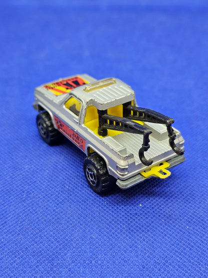 Chevrolet Dépanneuse Auto Assistance Majorette 228 Made in France 162 Gris1