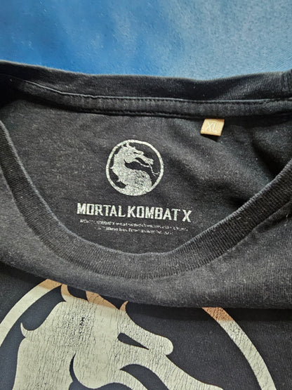 T Shirt Mortal Kombat X Factions Jeu Vidéo Warner Bros XL Noir3