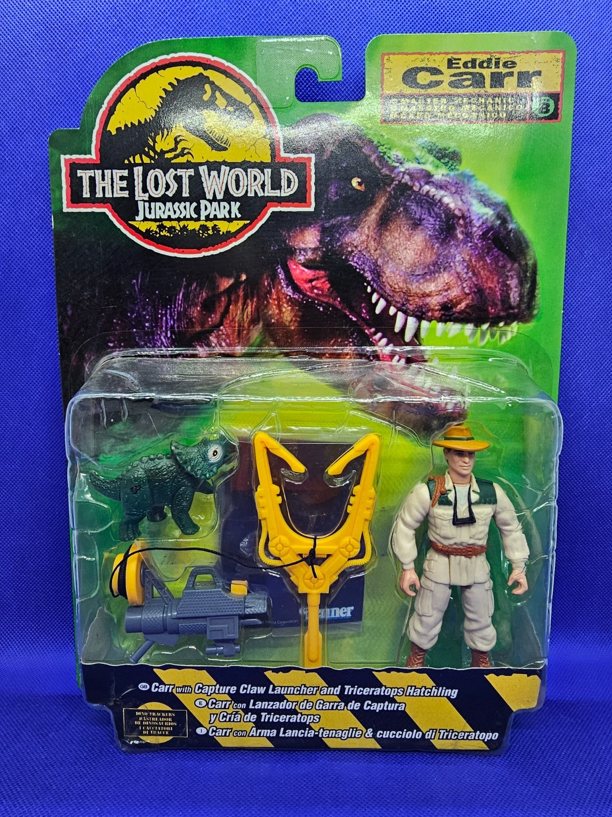 Eddie Carr, Jurassic Park The Lost World, Kenner, 1997, opened1
