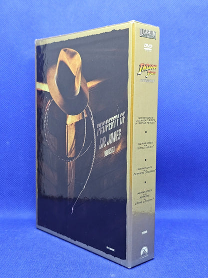 Indiana Jones L Intégrale Coffret DVD 4 Films Lucasfilm Paramount Édition França2