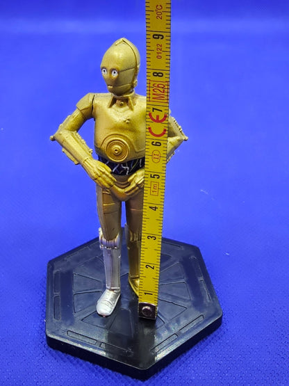 C-3PO Star Wars Figurine PVC Disney Lucasfilm 9 cm avec Socle2