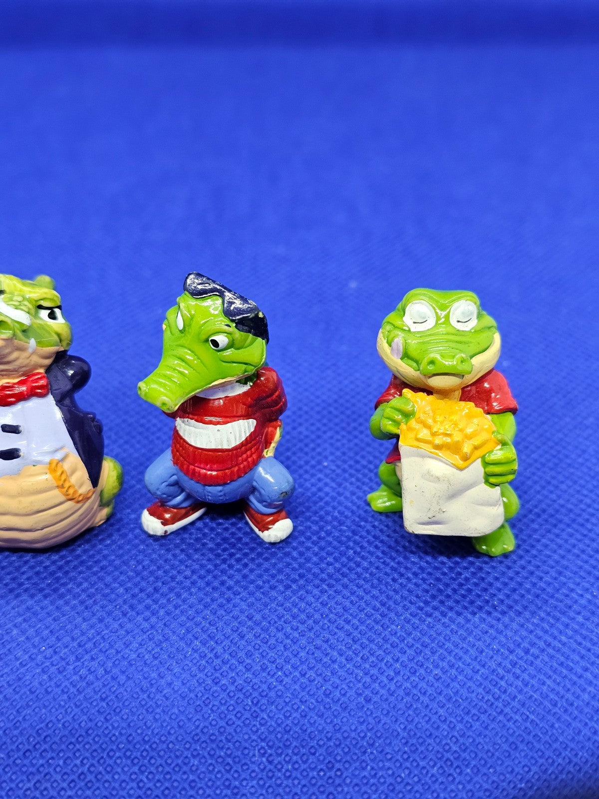 Lot 5 Figurines Crazy Coco  Crocodiles Kinder Surprise – 1992 – Vintage Kinder1