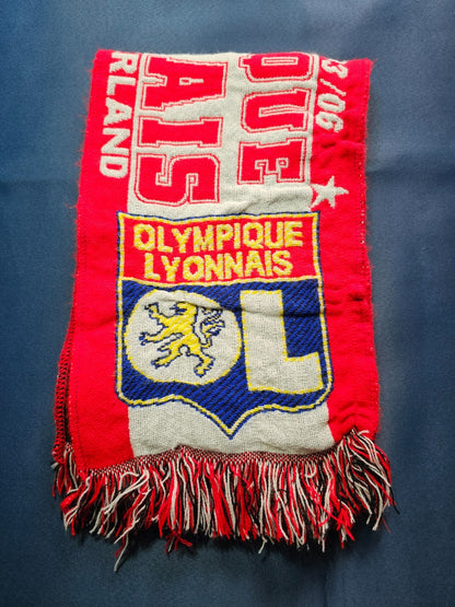 Écharpe Olympique Lyonnais Milan 290306 Coupe Europe Champion 2005 2006 OL Vinta2