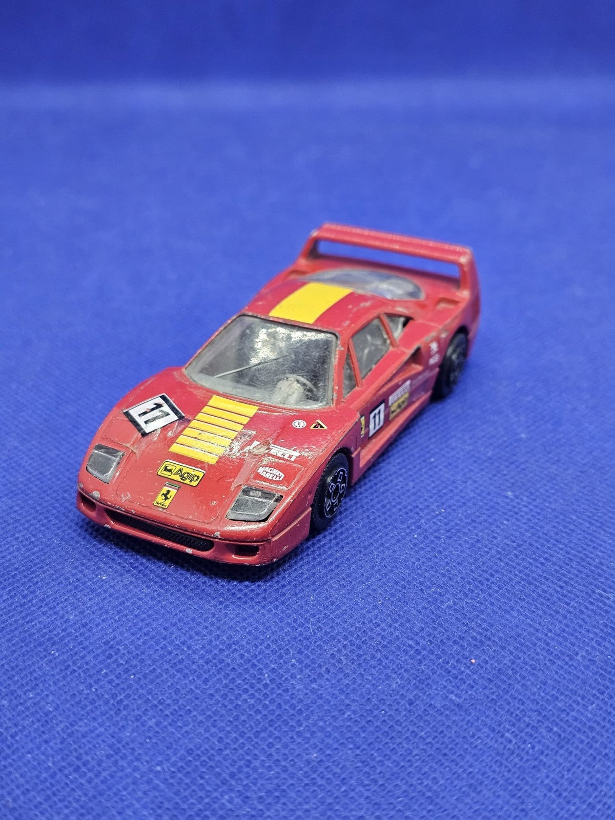 Ferrari F40 Evoluzione n°11 Bburago 4168 143 Made in Italy Vintage0