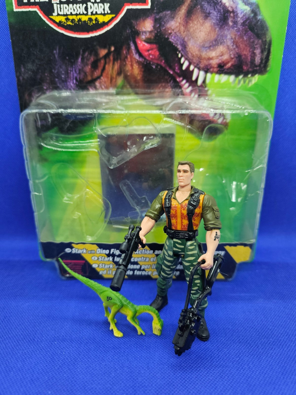 Dieter Stark Jurassic Park The Lost World Kenner 1997 Opened0