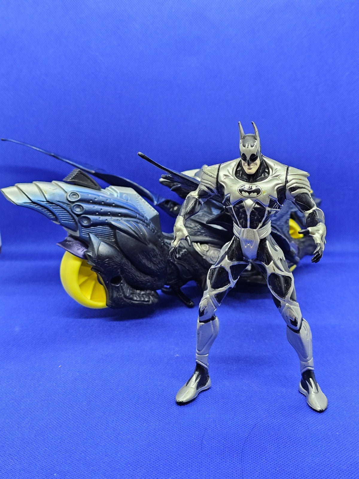 Batman Skywing Street Bats, Kenner, 1996, Véhicule Incomplet avec Figurine1