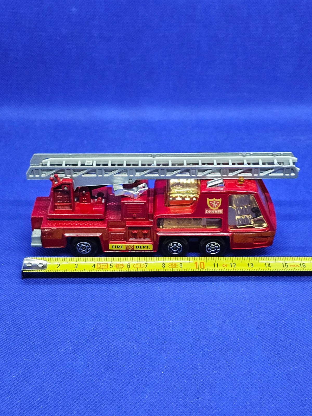 Matchbox Super Kings K-9 Fire Tender Denver Lesney 1972 14 cm3