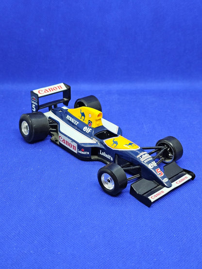 Williams FW14 Renault Canon Camel Labatts Burago 124 Made in Italy N°51