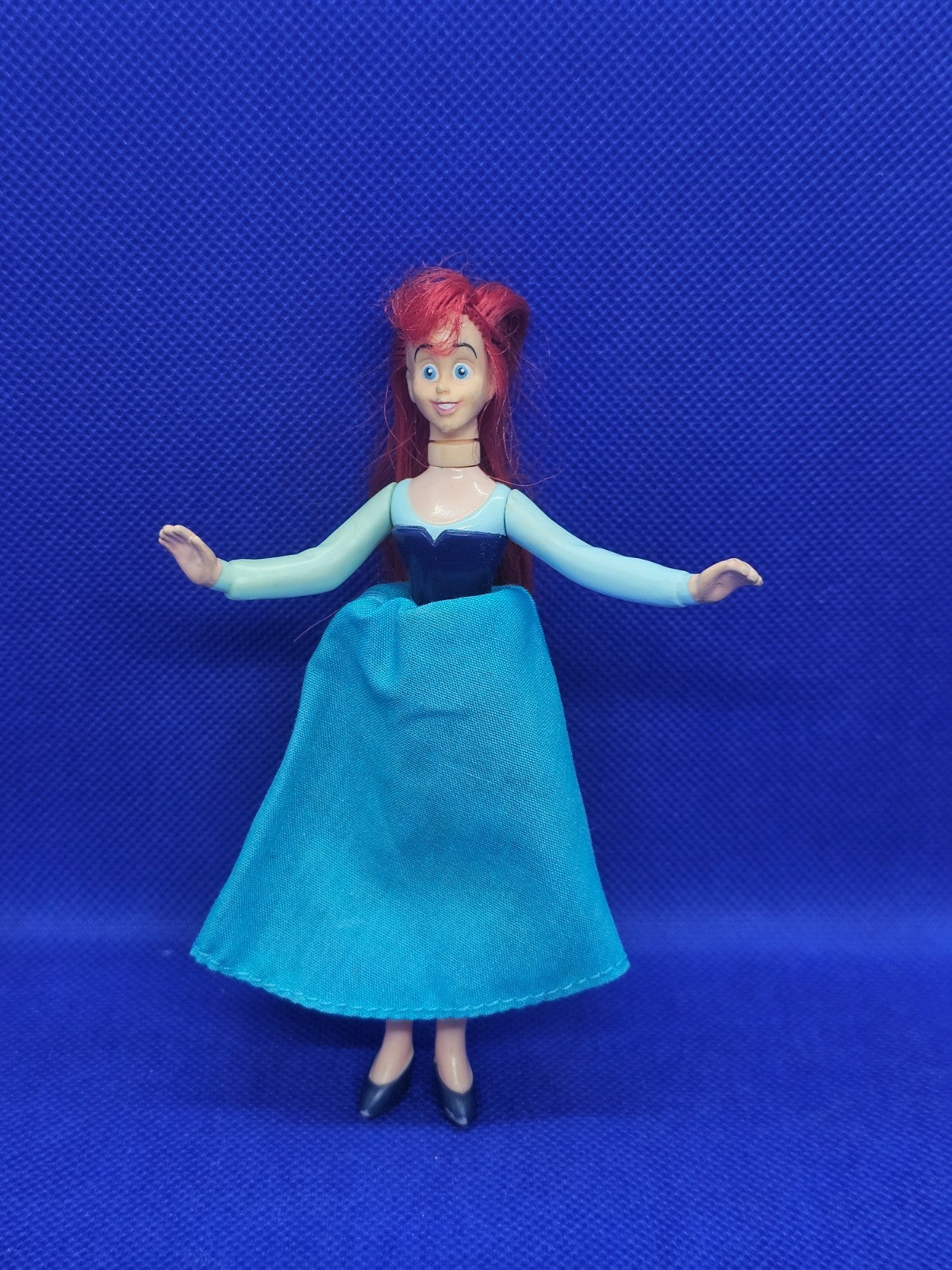 Ariel Robe Bleue, La Petite Sirène 2, Disney, McDonald's, 2000, 12 cm0