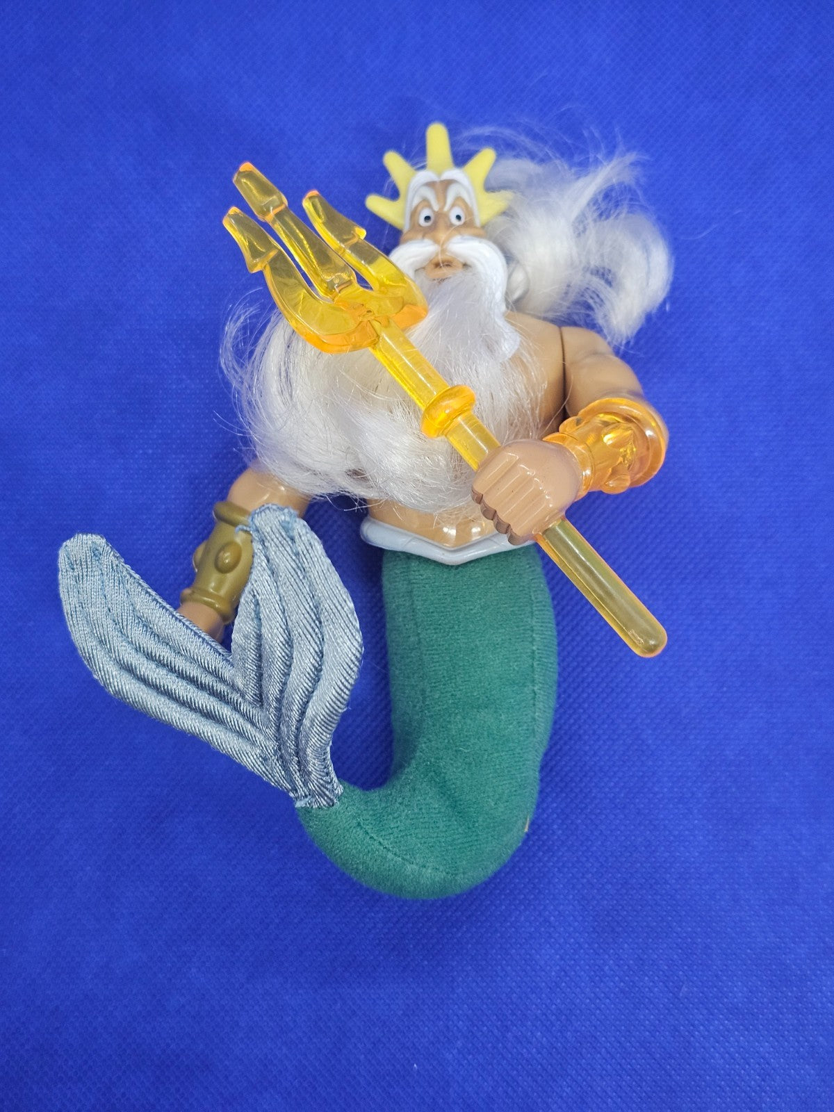 Roi Triton La Petite Sirène 2 Disney McDonald’s 2000 avec Trident 16 cm0