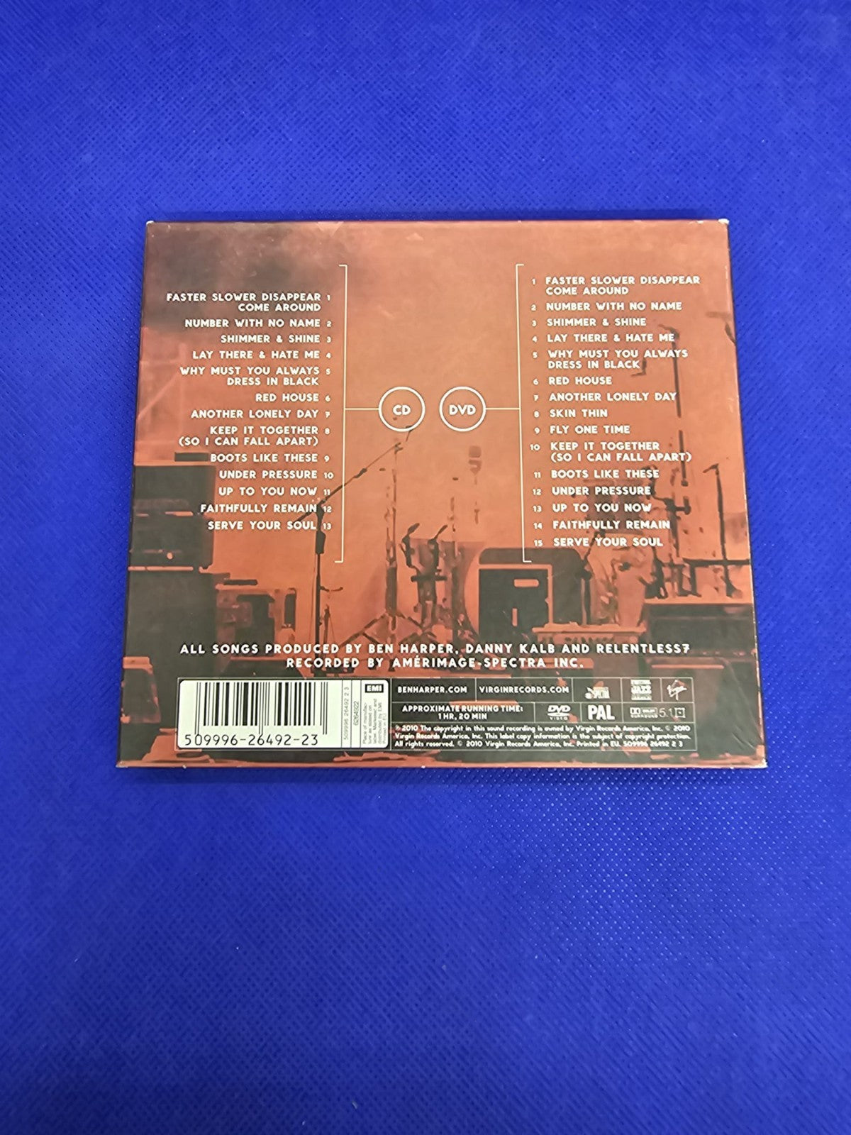Ben Harper Relentless7 Live Montreal Jazz Festival CD DVD Virgin 20101