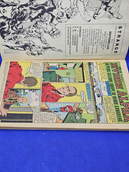 Strange 195 Le Journal de Spider Man Marvel Lug Mars 1986 BD Comics Vintage3