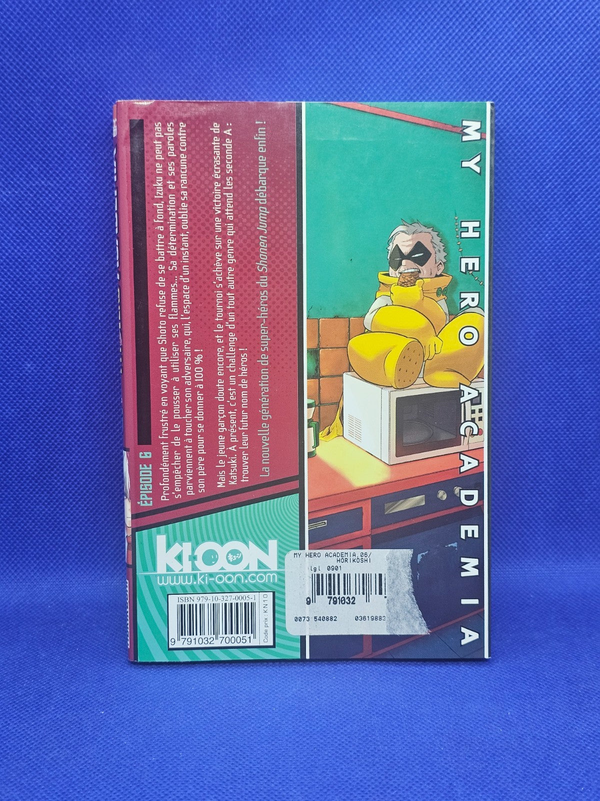 My Hero Academia Tome 6 Frémissements Kohei Horikoshi Ki-oon Manga Shonen 20161