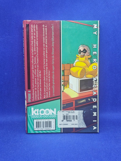 My Hero Academia Tome 6 Frémissements Kohei Horikoshi Ki-oon Manga Shonen 20161