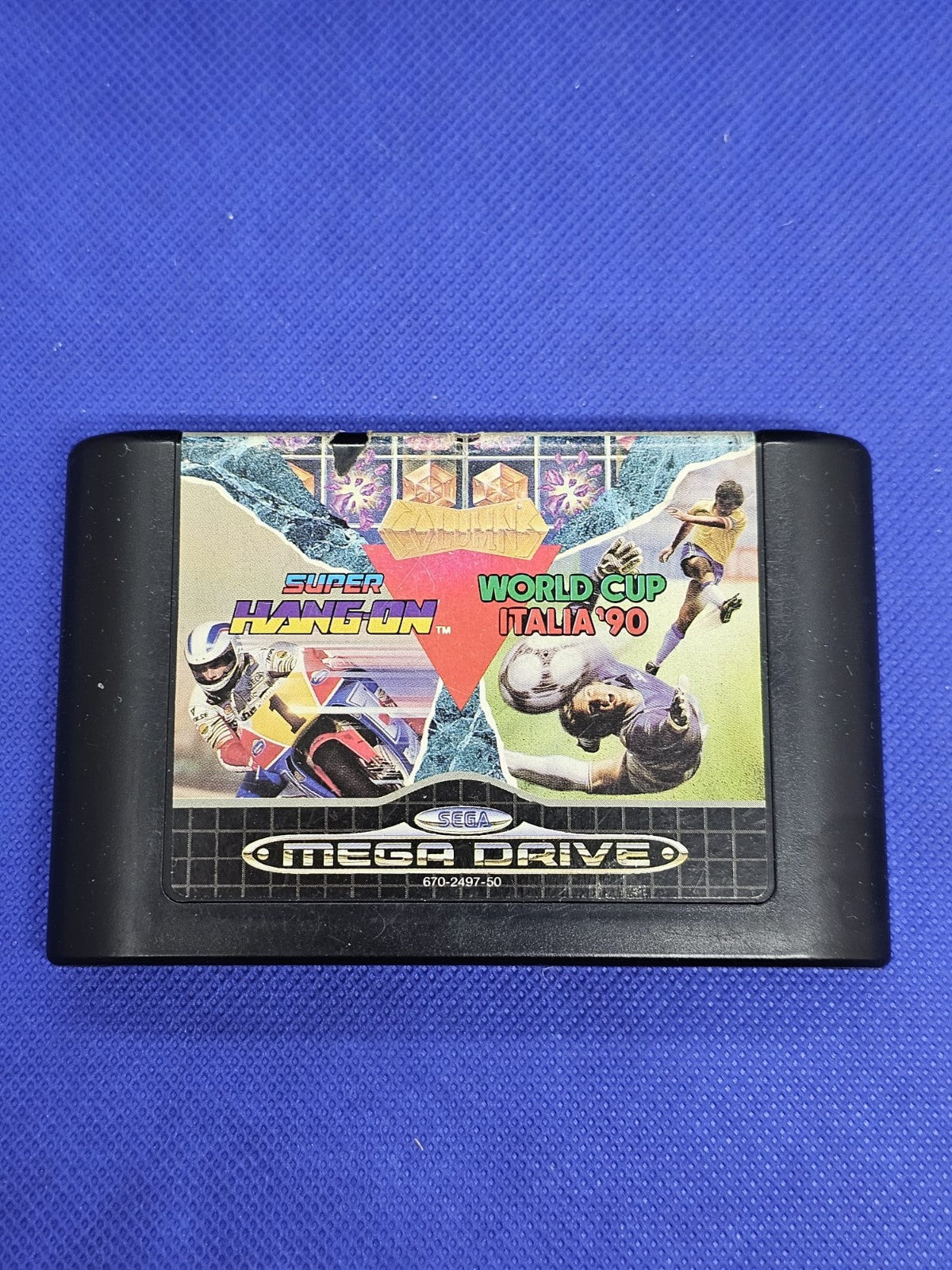 Mega Games I Sega Mega Drive Super Hang-On Columns World Cup Italia 90 PAL 19921