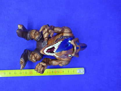 Figurine Street Sharks Bullzeye War paint Mattel 1996 Vintage 14 cm6