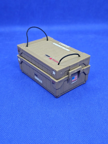 GI Joe Ammo Dump Unit Caisse Munitions Battlefield Hasbro 1985 M38551