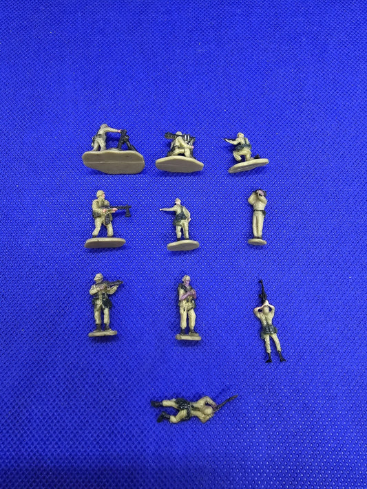 Soldats Desert Micro Machines Galoob Armée Militaire 1990 Lot 10 Figurines0