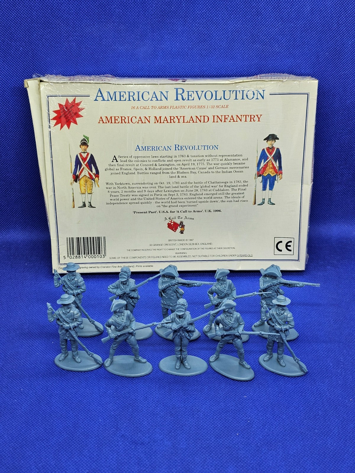 American Maryland Infantry A Call to Arms Series 10 132 1997 10 figurines2