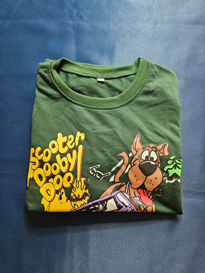 Sweat Scooter Dooby Doo Style Scooby-Doo Racing Vert Taille XL0