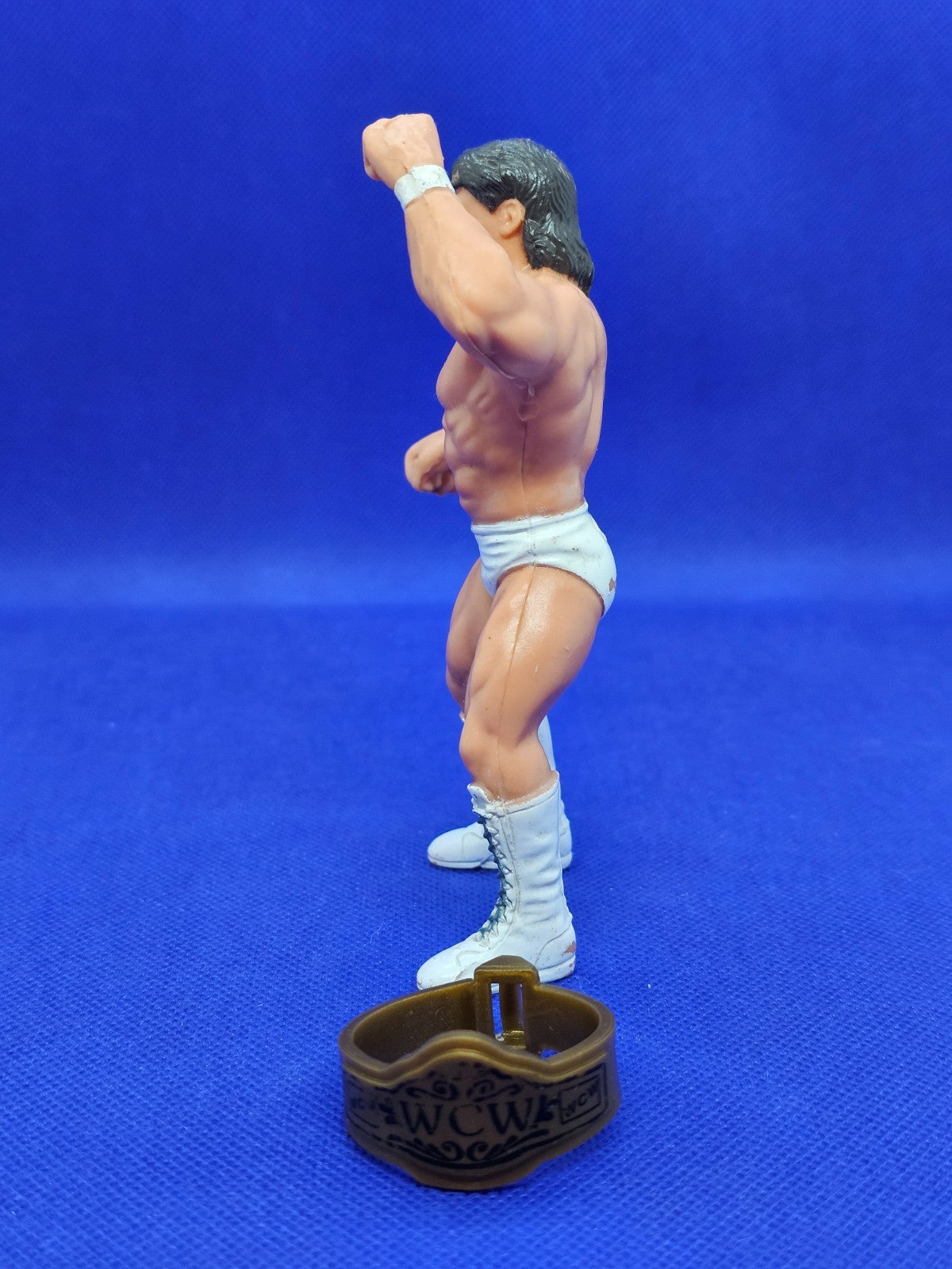 Tom Zenk WCW Galoob 1990 Figurine Catch 12 cm Avec Ceinture1