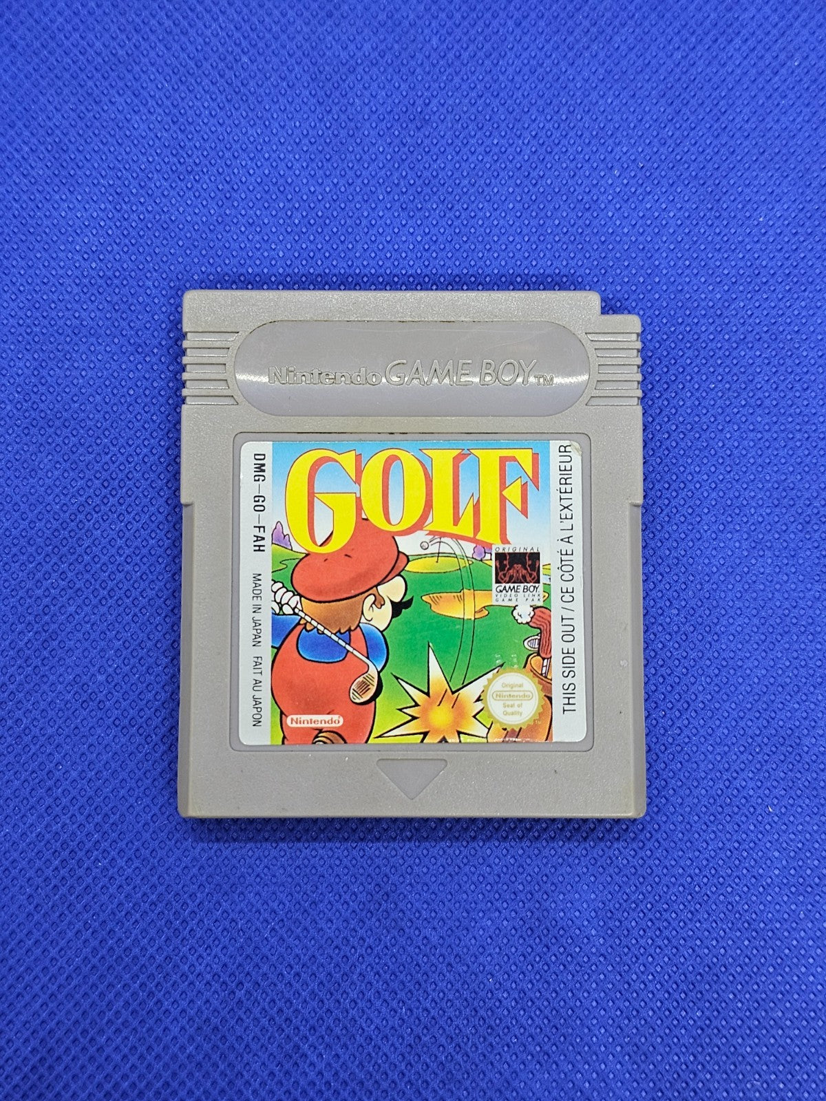 Golf Game Boy PAL FAH Nintendo 1990 DMG-GO-FAH Jeu rétro0