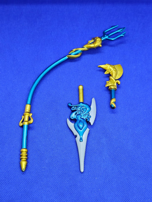 Accessoires Ivar, Mystic Knights of Tir Na Nog, Bandai, 1999, Lot d'Armes0