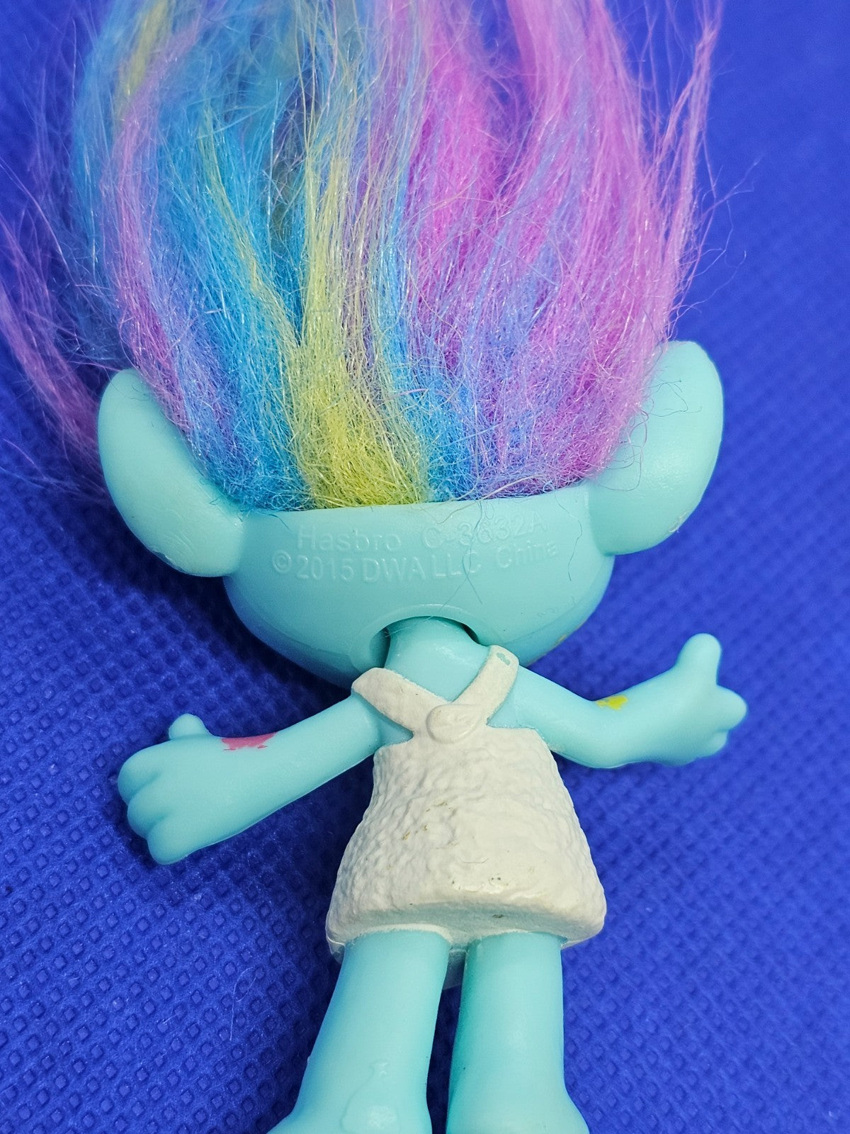 Harper Les Trolls DreamWorks figurine cheveux multicolores Hasbro 2015 10 cm4