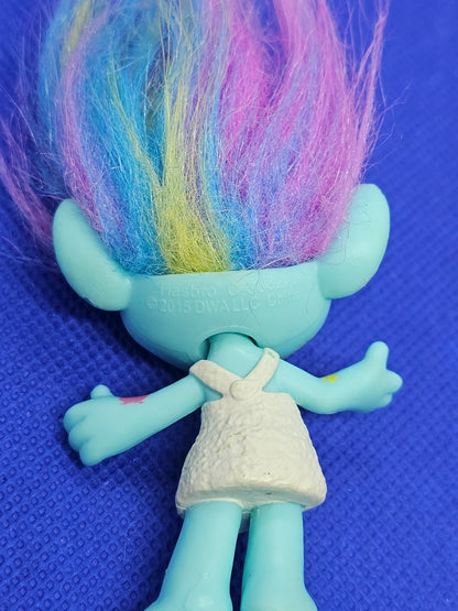 Harper Les Trolls DreamWorks figurine cheveux multicolores Hasbro 2015 10 cm4